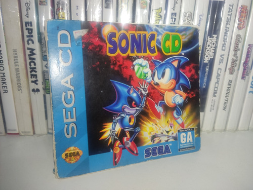 Caixa Apenas Do Sonic Cd Original