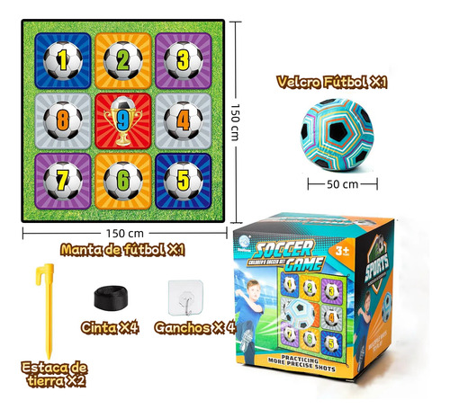 Set De Partido De Fútbol Regalo De Cumpleaños Para Niños