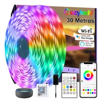 Comprar Tiras De Luces Led Cozylady Rgb Wifi 30m App Control Led 3535 110V