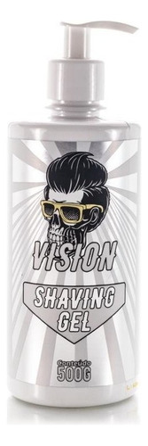 10 Shaving Gél De Barbear Vision 500g Menthol Atacado