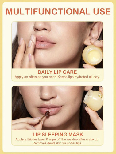 Lip Care Mel Cuidados Com Os Lábios Vitamina E Slow Sunday