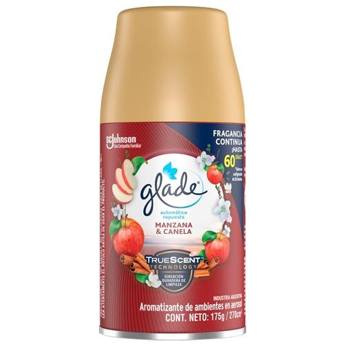 Glade Automatico Rep Manzana Y Canela