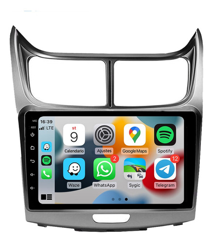 Autoradio Chevrolet Sail 2010-2014 De 4ram+64gb,8nucleos