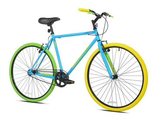 Bicicleta Kent 700c Men's Ridgeland Hybrid Bike Blue/green