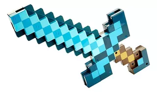 Minecraft Diamond Sword, Pico, Juguete 2 En 1 Con Sonido Z