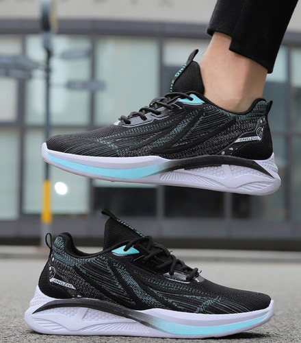 Zapatos De Tenis Transpirables Cómodos De Moda Para Hombres