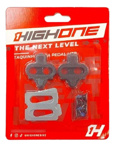 Taquinho Taco P/ Pedal Clip Mtb High One Compativel Shimano