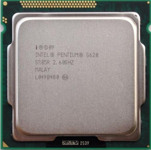 Cpu G620 Dual Core 2.60ghz Soquete 1155 Segunda Geração!!!