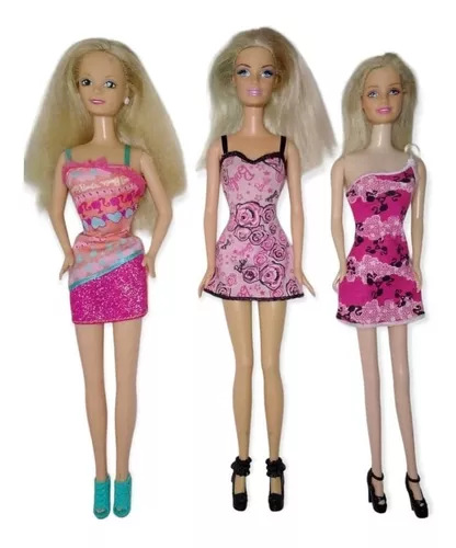 Lote De Roupas Original Barbie