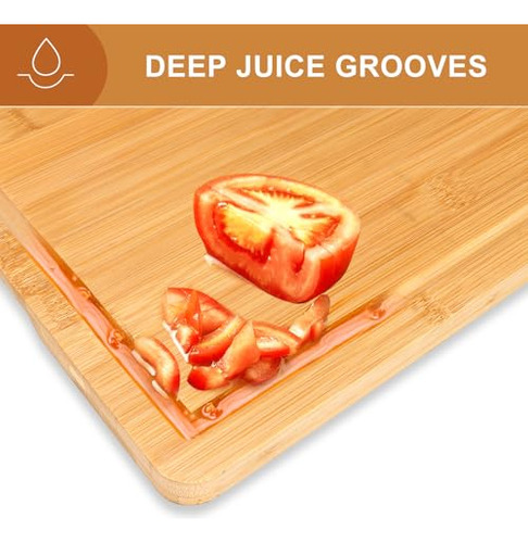 Tabla De Cortar De BambĂș Extra Grande Set De 3 Tablas De Cor