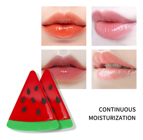 Lipgloss Brillo De Labios Hidratante Con Sandía