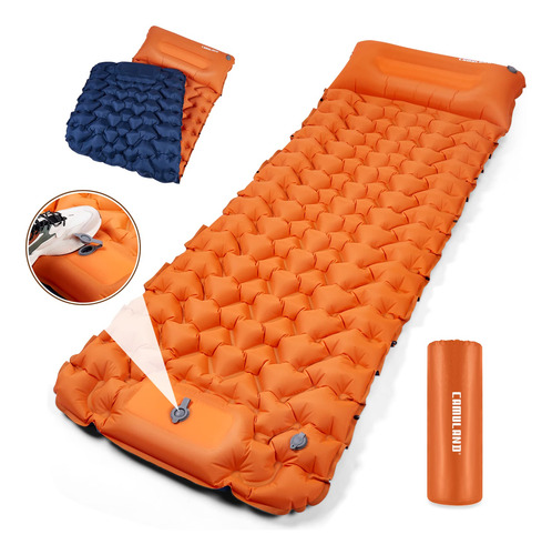 Camuland Colchoneta Inflable Para Dormir De 6.4 Pies Para Ac