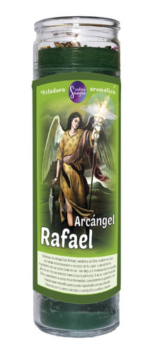 Veladora Arcangel Rafael - Salud Y Bienestar Fisico Y Mental