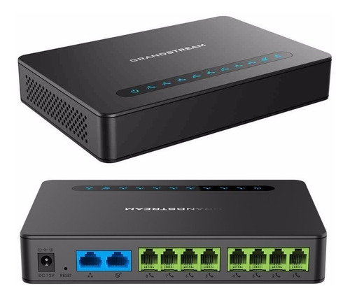 Grandstream Gateway Fxs De 8 Puertos Con Router Nat (ht818) 