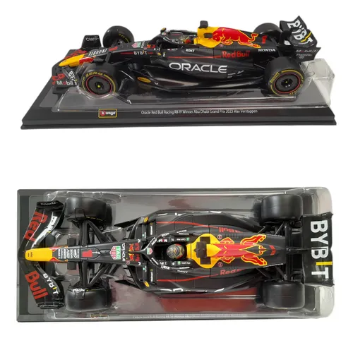 Formula Uno Red Bull Rb, Max Verstappen, Escala 1:24, 22cms