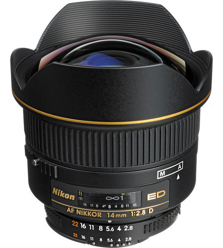 Lente Nikon Af Nikkor 14mm F/2.8d Ed