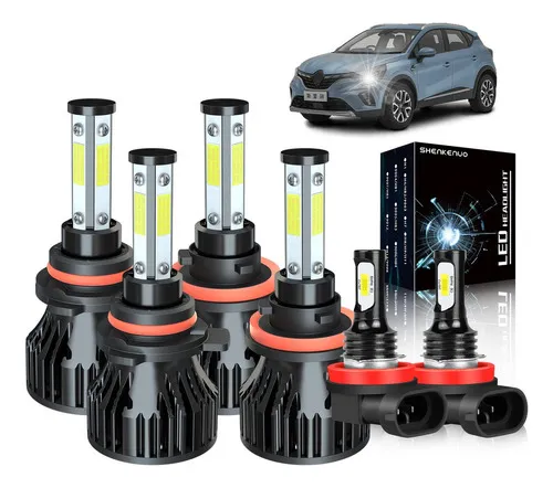 For 9005 H11 Kit Focos Led For Ford Edge 2007 2008 2009