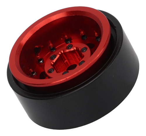 Cubo De Rueda Rc Beadlock De 1,0 Pulgadas, Rojo Y Rojo, 4 Un
