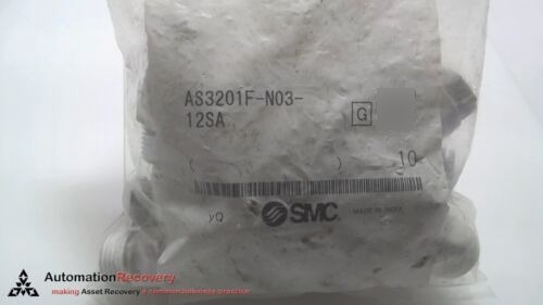 Smc As3201f-n03-12sa, Speed Controller W/ Fitting As3201 Ccf