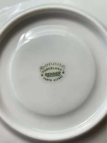 Antigo Jogo Para Chá em Porcelana Renner Retro Vintage 1960