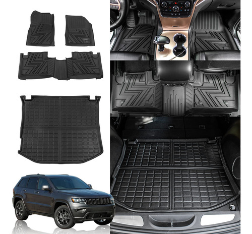 Rongtaod Alfombrilla Para Jeep Grand Cherokee Wk Maletero