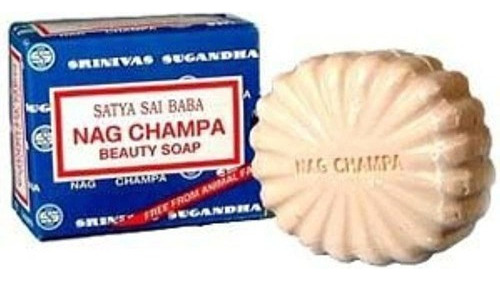 Satya Nag Champa: Jabon Natural Sai Baba, Grande, 150 G, 5