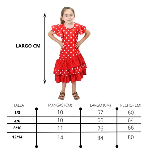 Vestido español niña hotsell