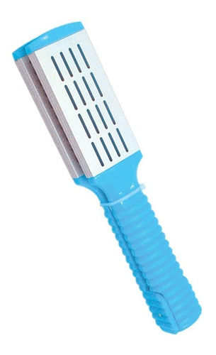 Cepillo Electrco Alaciar Cabello Kique Turmalina Azul Lm