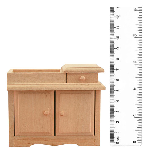 Casa De Muñecas Miniatura Micro Tipo Lavabo Accesorios De