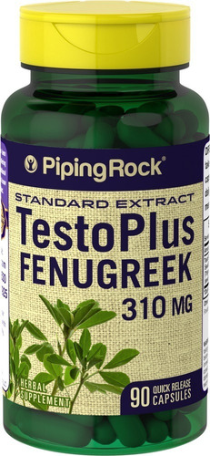 Testoplus Fenugreek Extract 310 Mg X 90 Caps. Piping Rock