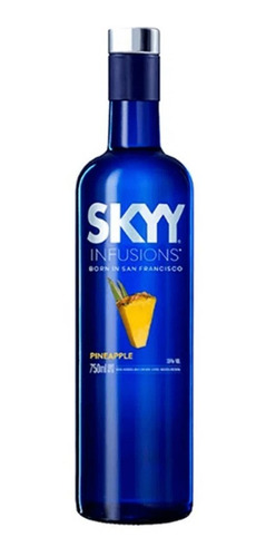 Vodka Saborizado Sky Anana Pineapple 750 Ml