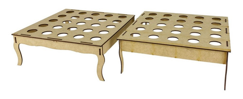 Imagen 3 de 10 de Kit 2 Bases Candy Bar Conos Dulces Postres Mesa De Dulces