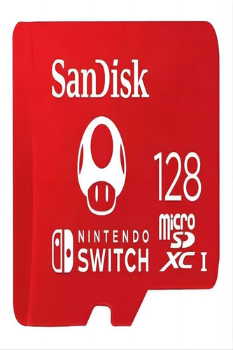 Memoria Sandisk Micro Sd Xc U3 V30 4k 128 Gb Nintendo Switch
