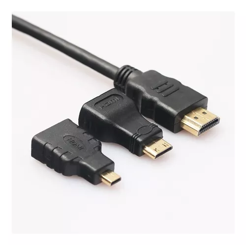 Cable Mini HDMI - HDMI para Cámara Digital PC Laptop Tablet