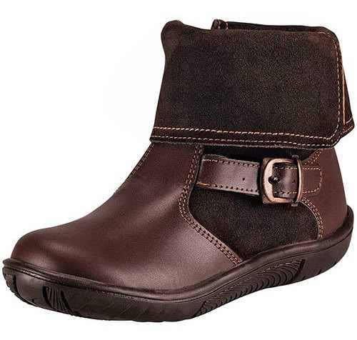 Bota Y Botin Trenesito 4300 Niña Talla 15 Al 17 Color Ca E1