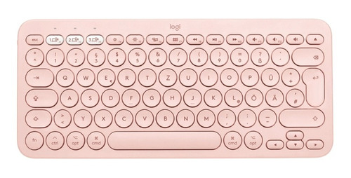 Teclado Logitech K380 Bluetooth Rosa