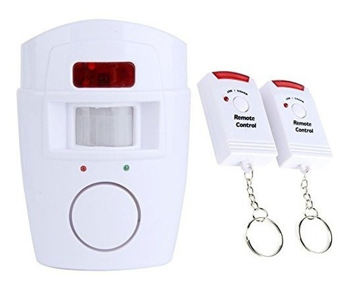 Alarma Sonora Con Sensor De Movimiento Control Remoto 105 Db