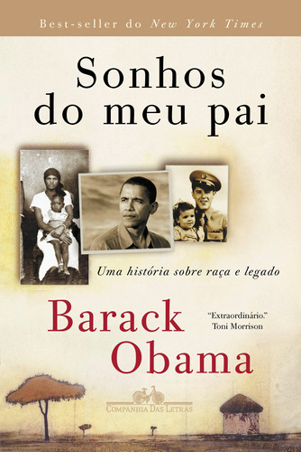 Sonhos do meu pai: Uma história sobre raça e legado, de Obama, Barack. Editora Schwarcz SA, capa mole em português, 2021