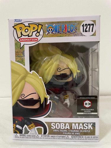 Funko Pop! #1277 Soba Mask One Piece Exclusivo Cx Danificada (Usado)