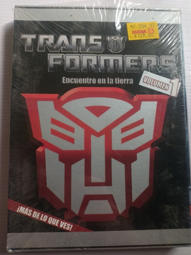 Transformers Vol 1 Encuentro En La Tierra Dvd Serie Original