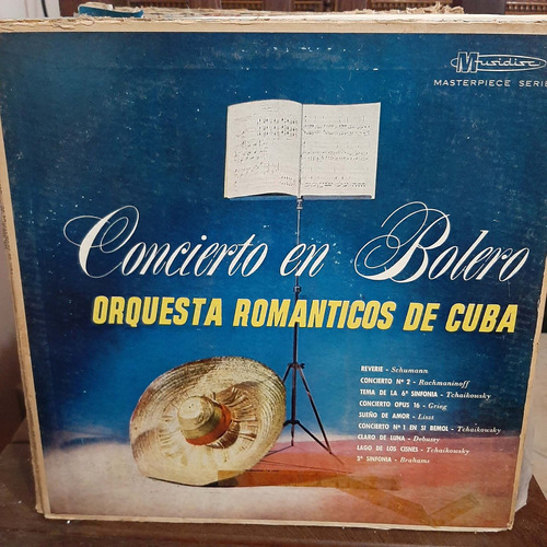 Portada Orquesta Romanticos De Cuba Concierto En Bolero P2