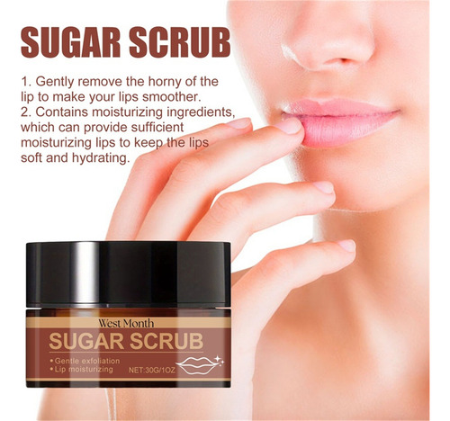 El Exfoliante Blanqueador De Brillo Labial Reduce La Pigment