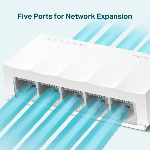 Switch Para Escritorio 5 Puertos 10/100mbps