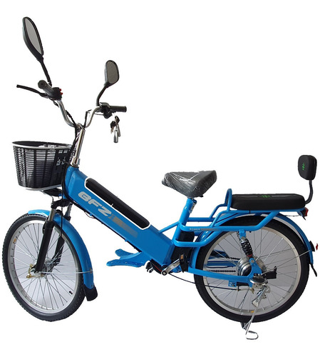 Bicicleta 100% Eléctrica Con Batería Extraíble Dos Pasajeros