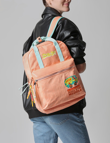 Mochila Para Mujer Scooby Doo W Capsule Coral Hbsumati5cw Diseño De La Tela Gráfico