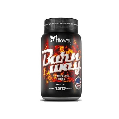 Burnway 120 Caps 420mg Termogênico - Fitoway