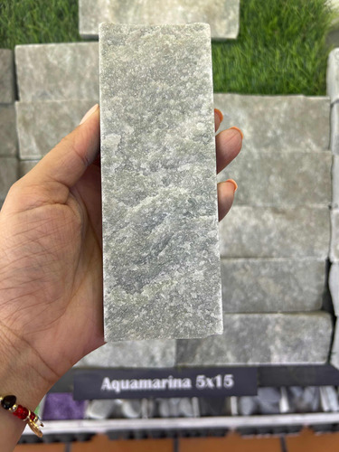 Spaccato Aguamarina Brillante , Piedra De Mármol