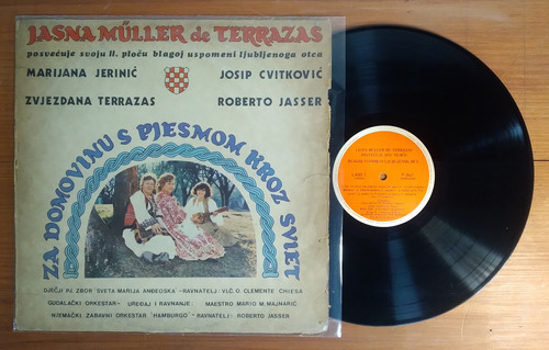 Jasna Muller De Terrazas Posvecuje Svoju Ii Disco Lp Vinilo