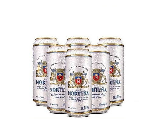 Cerveza Norteña Lata 473ml Pack X6 Ofreta!!