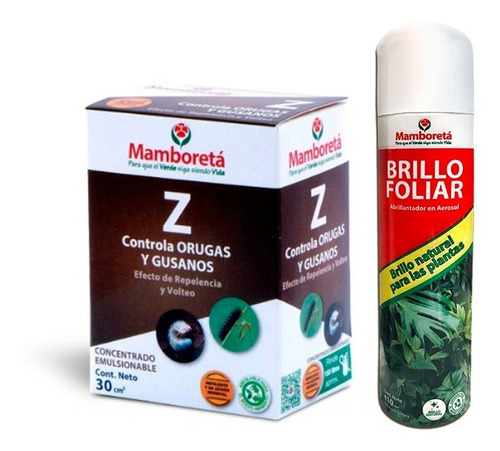 Mamboretá Z (gusanos Y Orugas) Con Abrillantador De Hojas